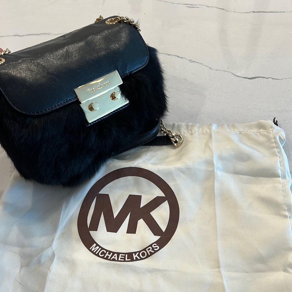 Michael Kors black shoulder/crossbody bag